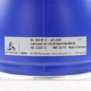 Wittenstein / alpha Getriebe HG+ 100S-MF1-5-6H1-1K00 i=5 GEB