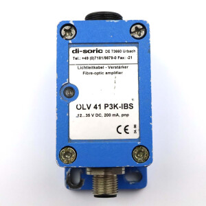 di-soric Glasfaser-Lichtleiter-Verstärker OLV 41 P3K-IBS 201451 GEB