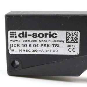 di-soric Induktiver Näherungsschalter DCR 40 K 04 PSK-TSL GEB
