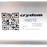 CRYDOM Kühlkörper HS072 OVP