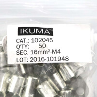 IKUMA Quetschkabelschuhe 102045 (50Stk.) OVP