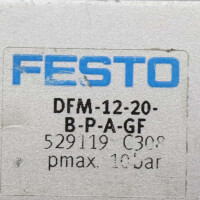 Festo Führungszylinder DFM-12-20-B-P-A-GF 529119 GEB