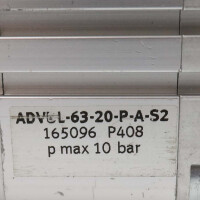 Festo Kompaktzylinder ADVUL-63-20-P-A-S2 165096 GEB