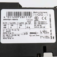 Siemens Leistungsschalter 3RV1021-1BA10 GEB