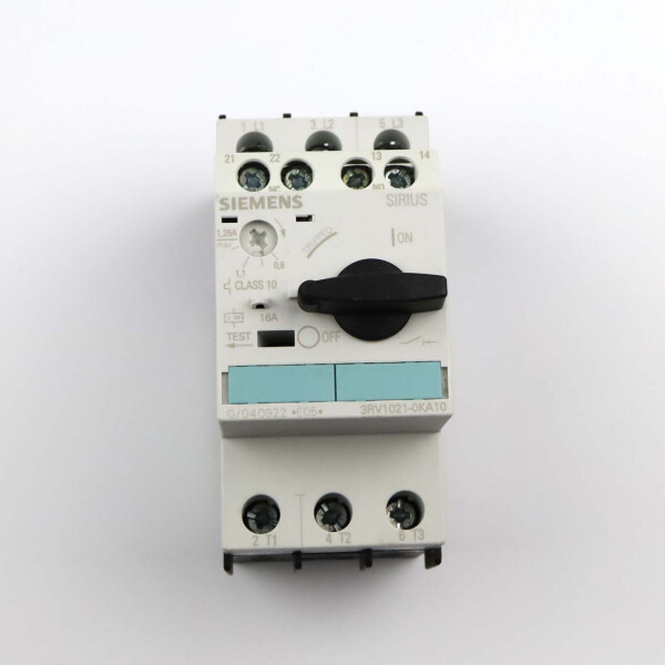 Siemens Leistungsschalter 3RV1021-0KA10 GEB