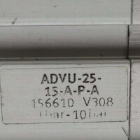 Festo Kompaktzylinder ADVU-25-15-A-P-A 156610 GEB
