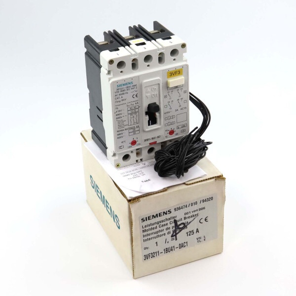 Siemens Leistungsschalter 3VF3211-1BU41-0AC1 OVP