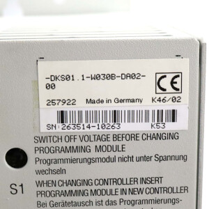 INDRAMAT Servo-Controller DKS01.1-W030B-DA02-00 R911257922 OVP