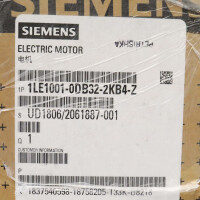 Siemens Niederspannungsmotor 1LE1001-0DB32-2KB4-Z OVP