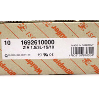 Weidmüller Initiator-/Aktorenklemme ZIA 1.5/3L-1S/10 1692610000 (10Stk.) OVP