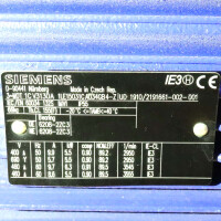 Siemens Niederspannungsmotor 1LE1503-1CA03-4GB4-Z NOV