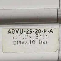 Festo Kompaktzylinder ADVU-25-20-P-A 156525 GEB