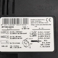 Siemens Schütz 3RT1055-6AD36 GEB