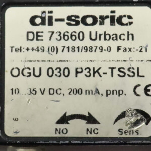 di-soric Gabellichtschranke OGU 030 P3K-TSSL GEB
