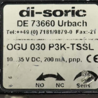 di-soric Gabellichtschranke OGU 030 P3K-TSSL GEB