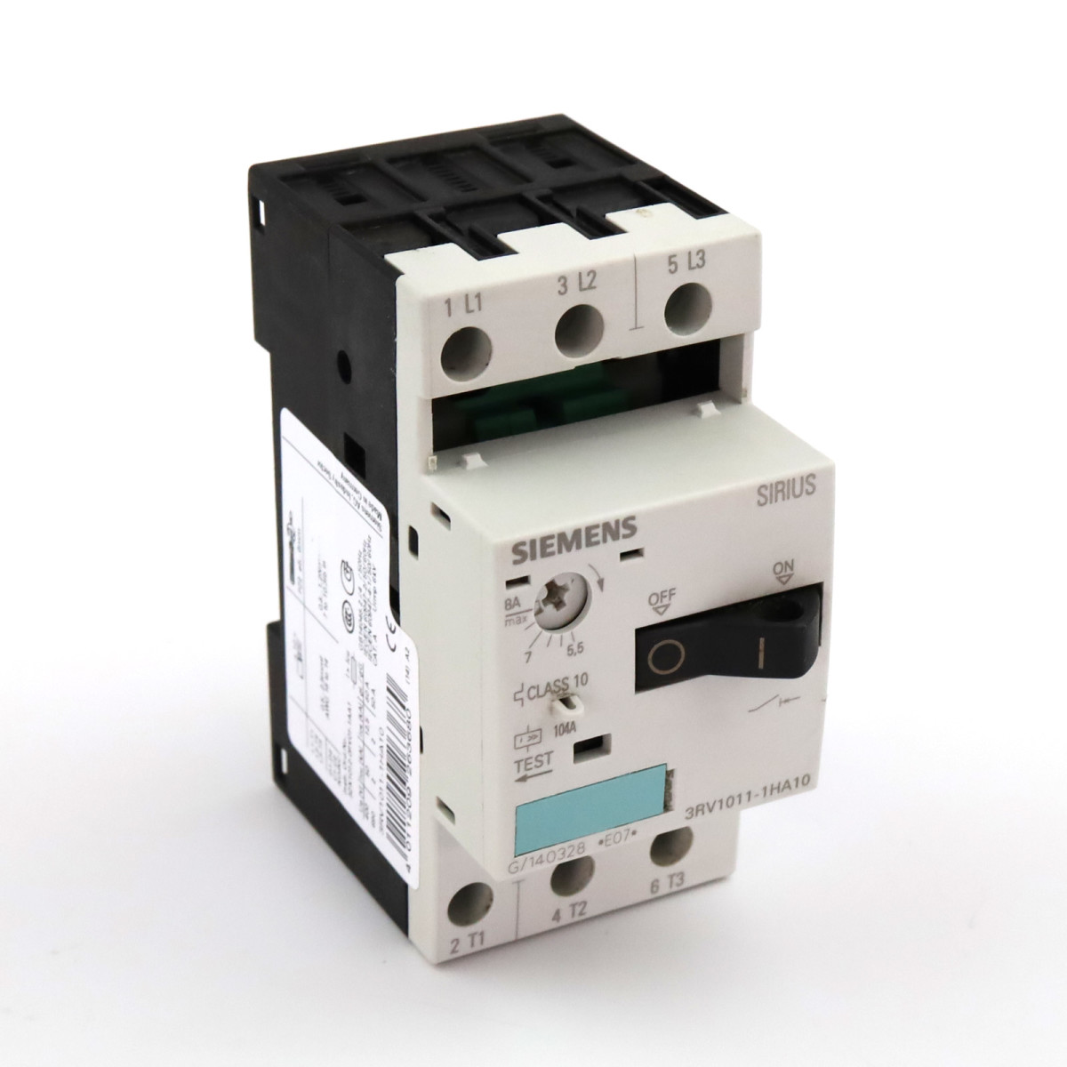 Siemens Leistungsschalter 3RV1011-1HA10 GEB