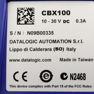 Datalogic Anschlussbox CBX100 GEB