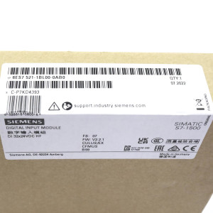 Simatic S7-1500 Digitaleingabemodul 6ES7521-1BL00-0AB0 FS:07/FW:V2.2.1 SIE