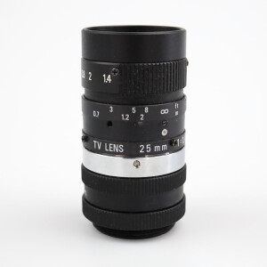Pentax Kompaktobjektiv TV Lens 25mm 1:1.4 GEB
