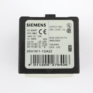 Siemens Hilfsschalterblock 3RH1911-1GA22 GEB