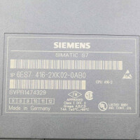 Simatic S7 CPU416-2 6ES7 416-2XK02-0AB0 HW:07/FW:V3.1.0 GEB