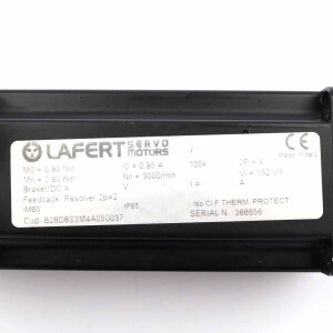 Lafert Servomotor B28D8S3M4A050037 GEB