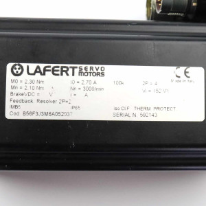 Lafert Servomotor B56F3J3M6A052037 GEB