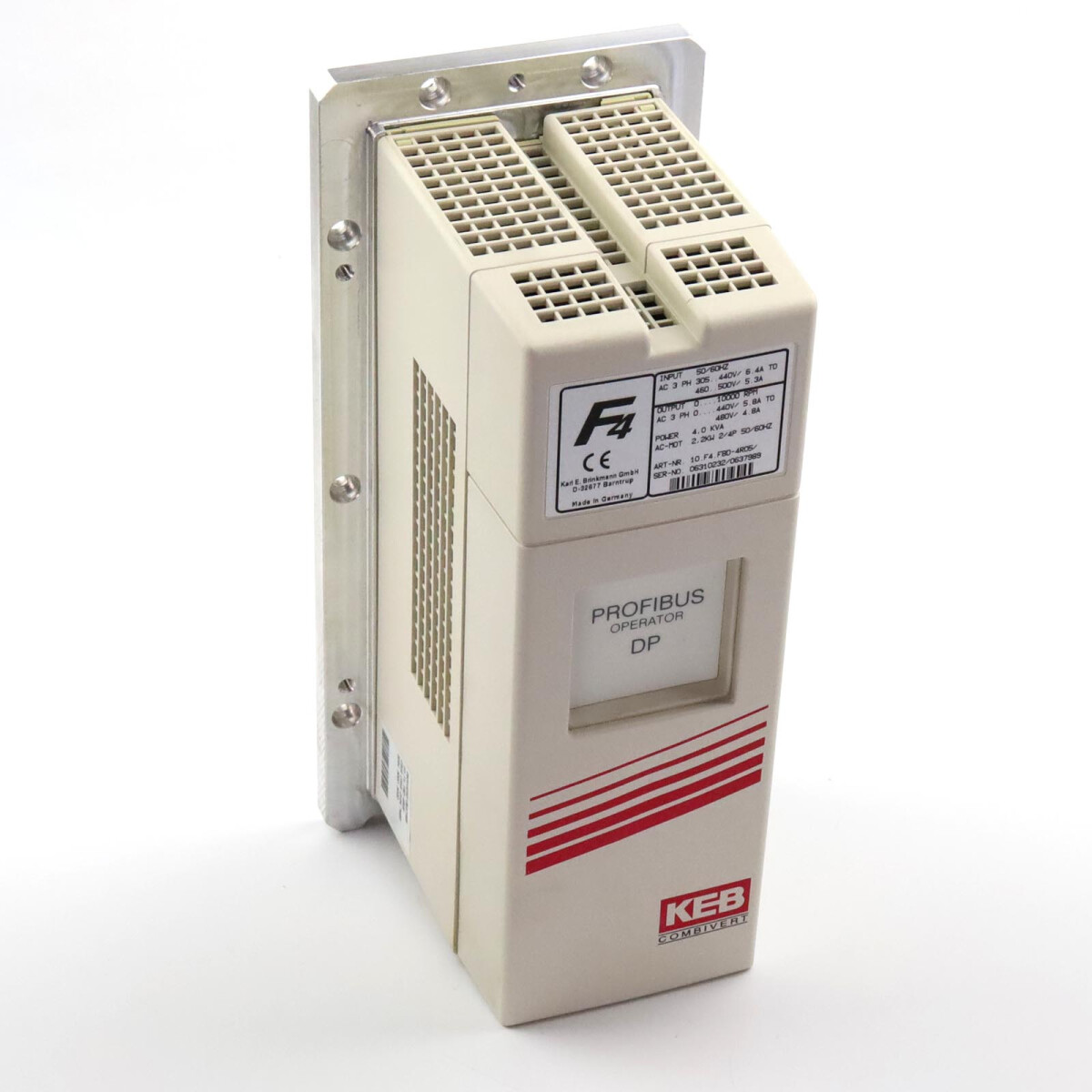 KEB Frequenzumrichter Combivert 10.F4.FBD-4R05 2,2kW GEB