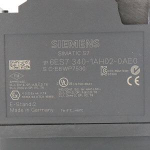 Simatic CP340 6ES7 340-1AH02-0AE0 HW:02 FW:V1.0.5 OVP
