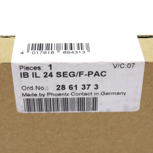 Phoenix Contact Inline Klemme IB IL 24 SEG/F-PAC 2861373 SIE