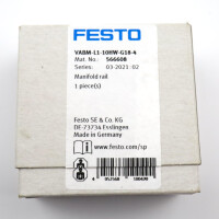 Festo Anschlussleiste VABM-L1-10HW-G18-4 566608 OVP