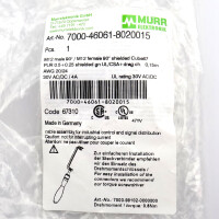 MURR ELEKTRONIK Verbindungskabel M12 St. M12 Bu. 7000-46061-8020015 OVP