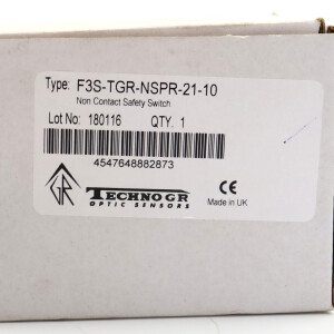 TECHNOGR/Omron Sicherheitsschalter F3S-TGR-NSPR-21-10 OVP