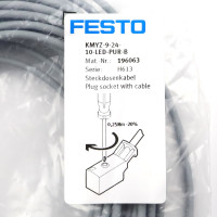 Festo Verbindungsleitung KMYZ-9-24-10-LED-PUR-B 196063 OVP