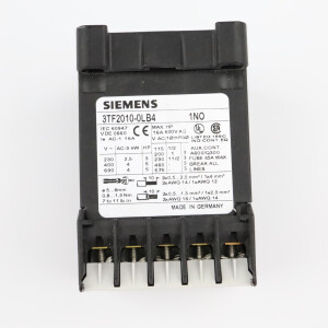 Siemens Schütz 3TF2010-0LB4 GEB