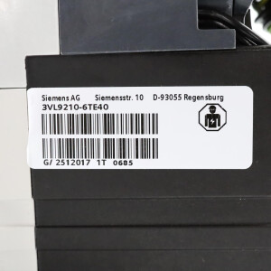 Siemens Leistungsschalter 3VL2710-1TE43-8CD1-Z NOV