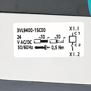 Siemens Leistungsschalter 3VL2710-1TE43-8CD1-Z NOV