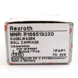 Rexroth Kugelwagen R166519320 OVP