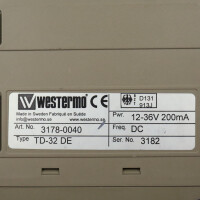 Westermo Industriemodem TD-32 DE 3178-0040 GEB