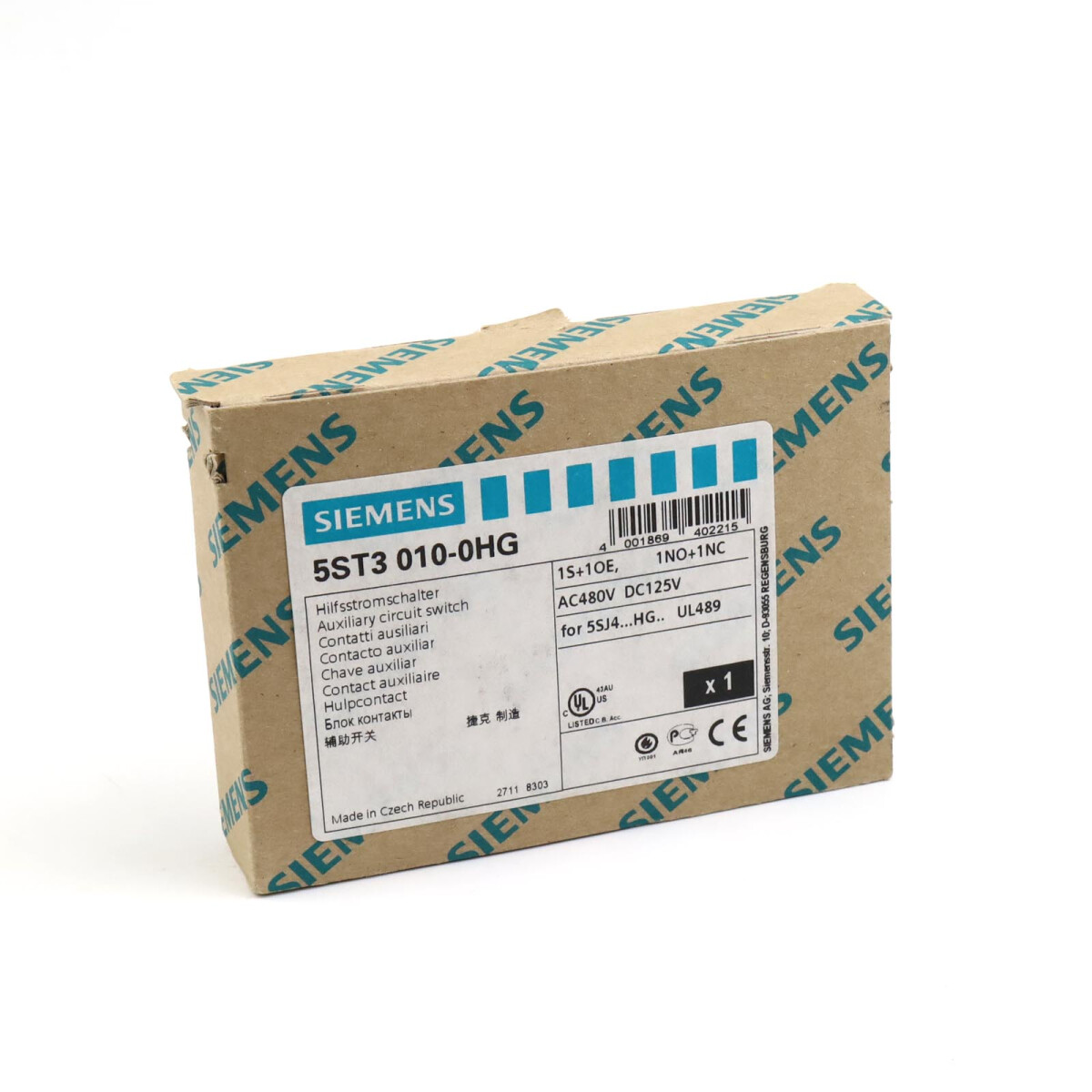 Siemens Hilfsschalter 5ST3010-0HG OVP