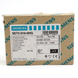 Siemens Hilfsschalter 5ST3010-0HG OVP