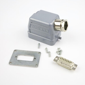 Wieland Gehäuseoberteil D-Sub IT GOSL 3 M20 0,5 4 AU Z7.415.0235.0 (7Stk.) OVP