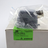 Wieland Gehäuseoberteil D-Sub IT GOSL 3 M20 0,5 4 AU Z7.415.0235.0 (7Stk.) OVP
