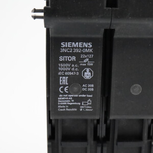 Siemens Sitor Sicherungshalter 3NC2 392-0MK GEB