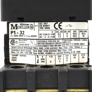 Klöckner Moeller Panikschalter P1-32/E/SVC(S)-RT OVP