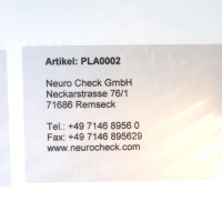 NeuroCheck Hintergrund-Flächenbeleuchtung PLA-0002 NOV