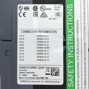 Siemens Leistungsschalter 3VA6110-5HN31-2AA0 OVP