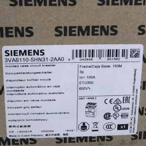 Siemens Leistungsschalter 3VA6110-5HN31-2AA0 OVP