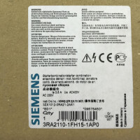 Siemens Starterkombination 3RA2110-1FH15-1AP0 OVP