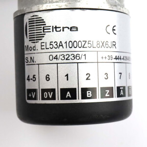 Drive Systems DC Servomotor MP44XL K16 149738/04 + Eltra EL53A1000Z5L8X6JR GEB